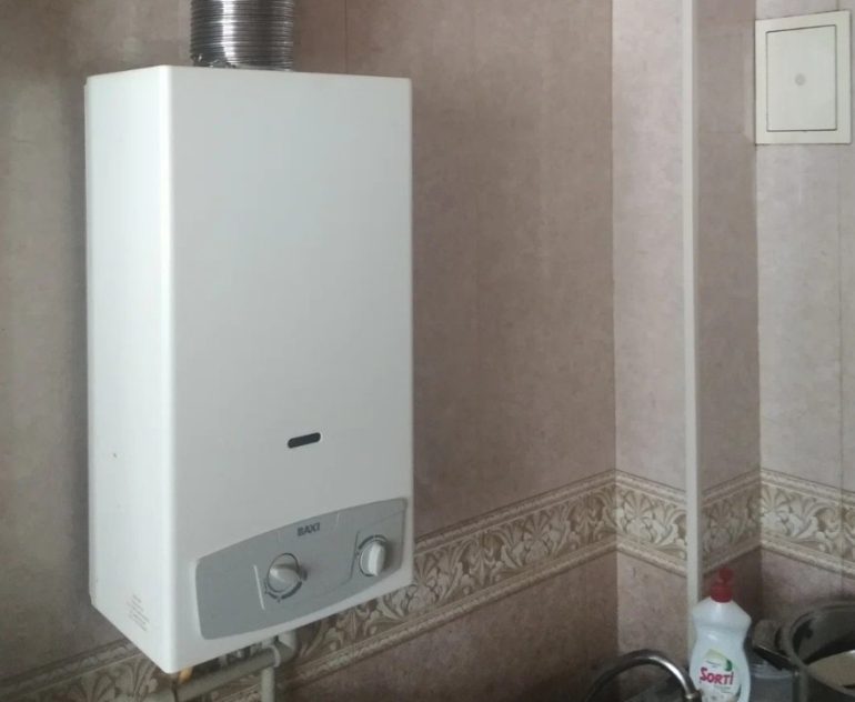 Стоимость замены газовой колонки в квартире